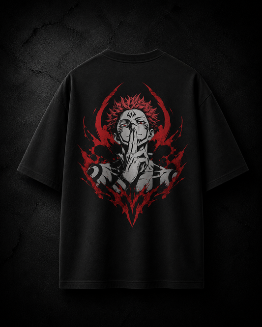 Unisex Oversized Ryomen Sukuna T-Shirt