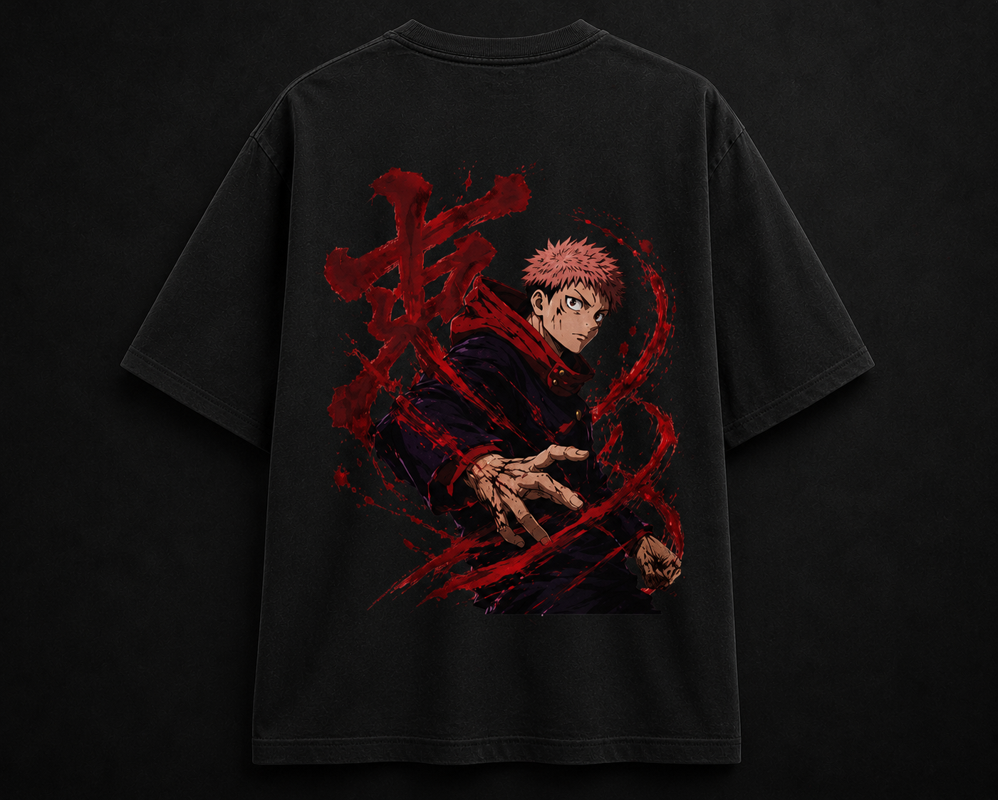 Unisex Oversized Yuji Itadori  T-Shirt