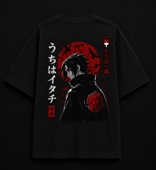 Uchiha Shadow Oversized T-Shirt
