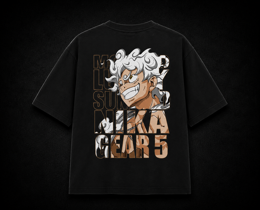 Unisex Oversized Lufy Gear 5  T-Shirt