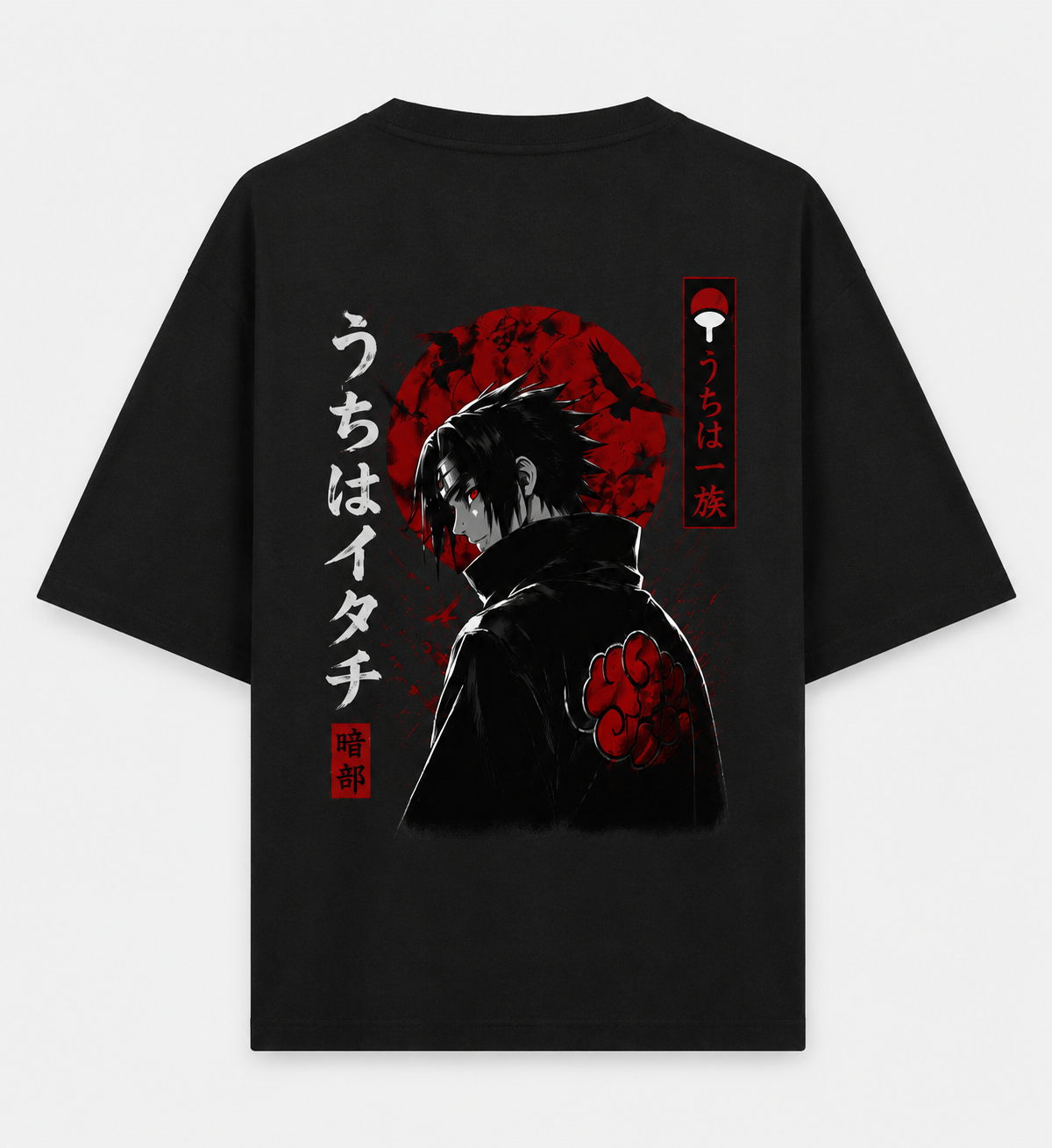 Uchiha Shadow Oversized T-Shirt